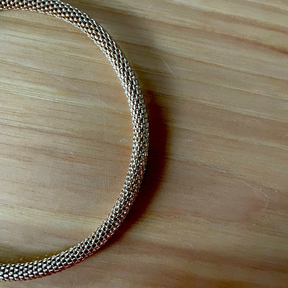 Gold Bangle - Picture 2 of 3